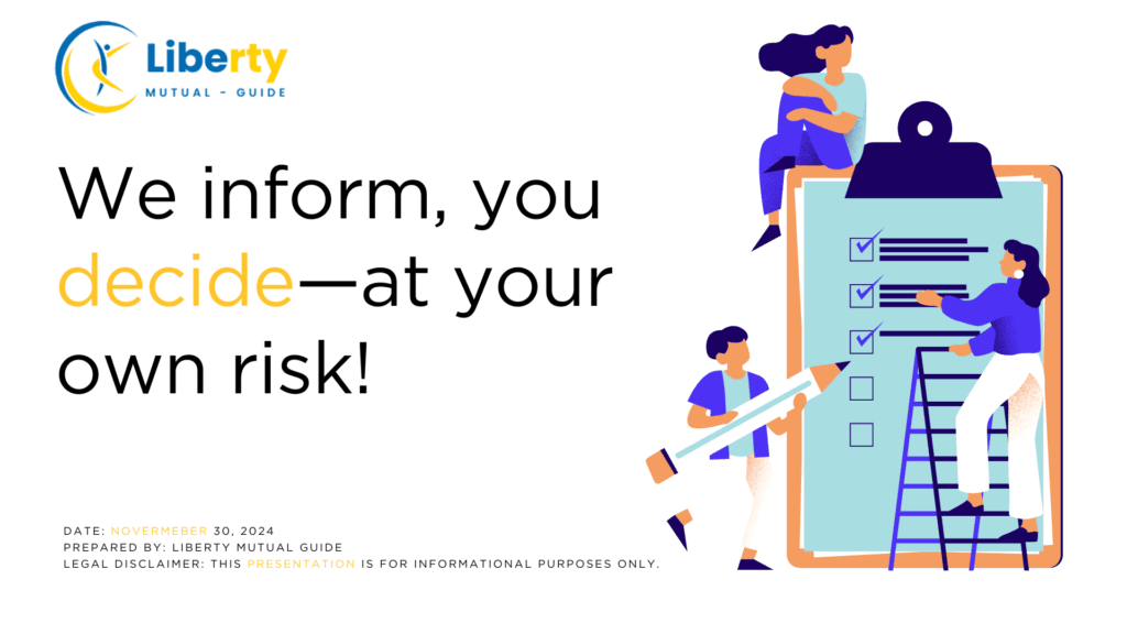 Disclaimer 1 Disclaimer -Liberty Mutual Guide